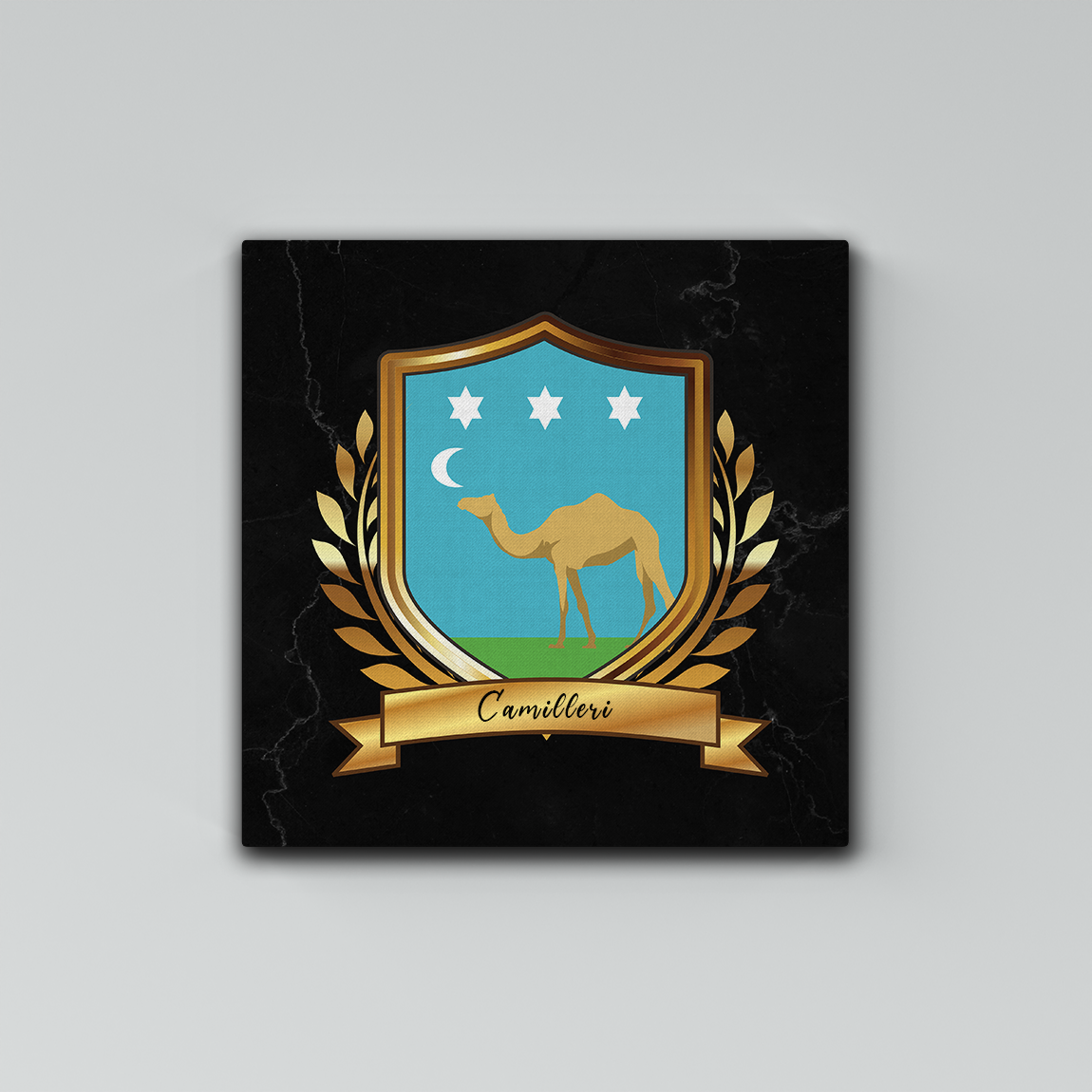 Camilleri Surname Shield Prints - Image 3