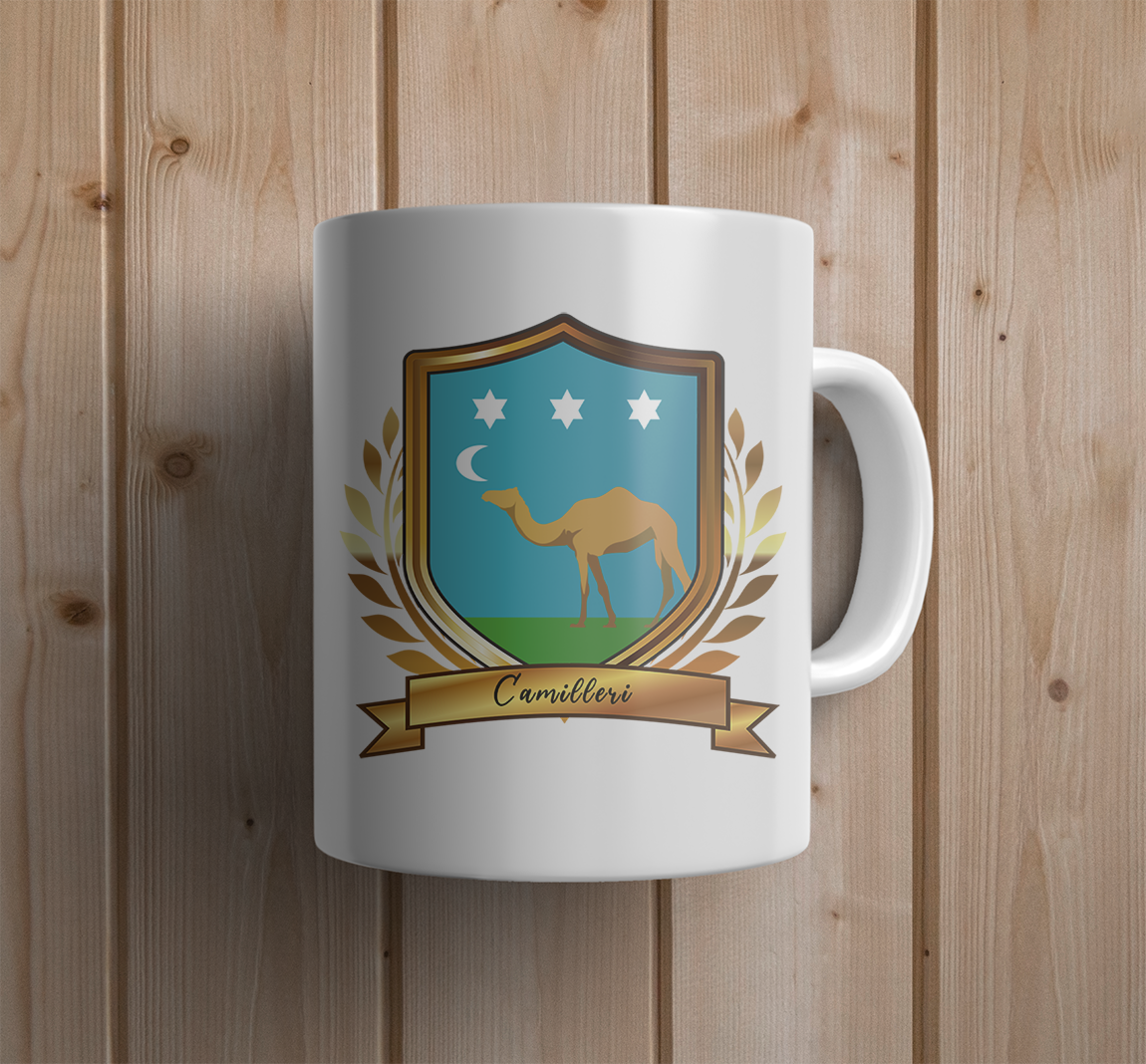 Camilleri Shield Mug
