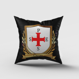 Cassar Surname Shield Cushion
