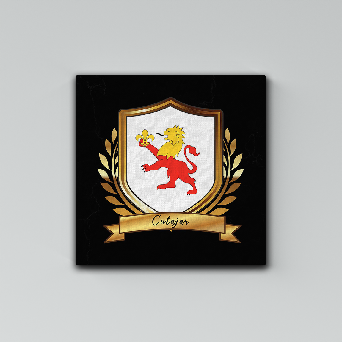 Cutajar Surname Shield Prints - Image 3
