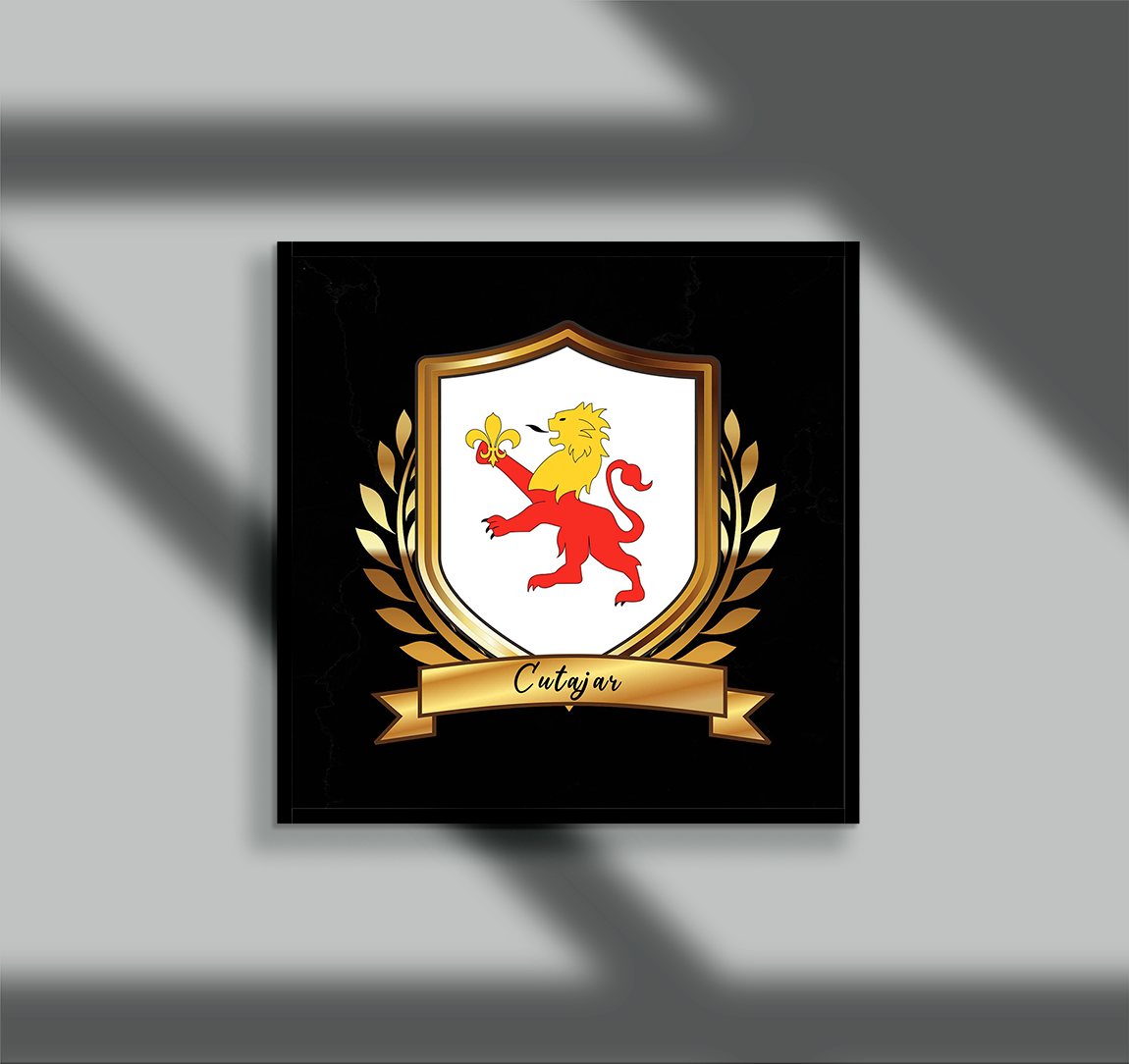 Cutajar Surname Shield Prints - Image 2