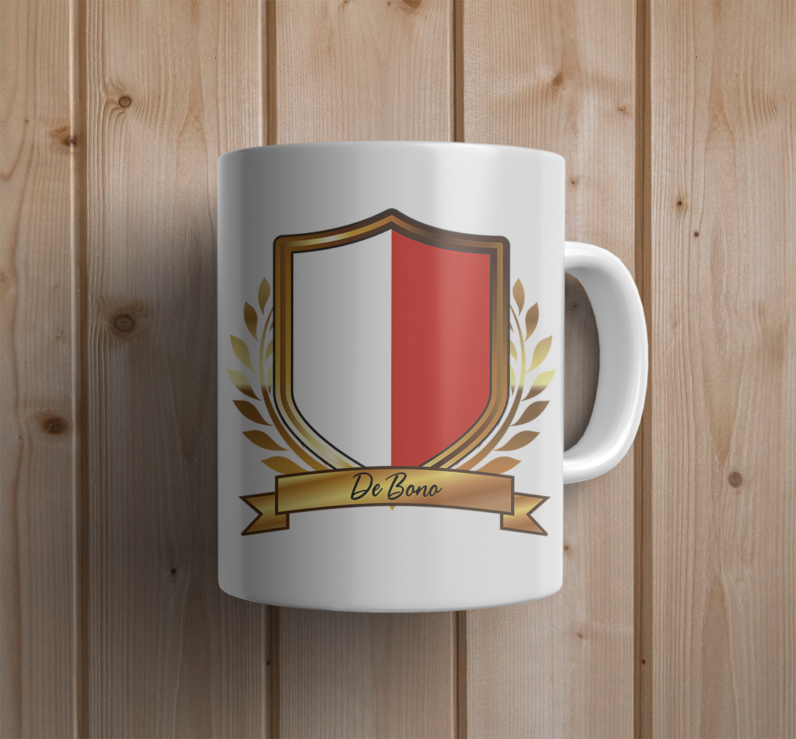 De Bono 2 Shield Mug