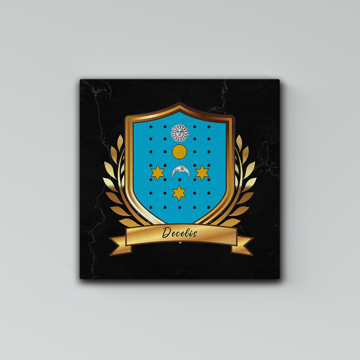 Decelis Surname Shield Prints - Image 3