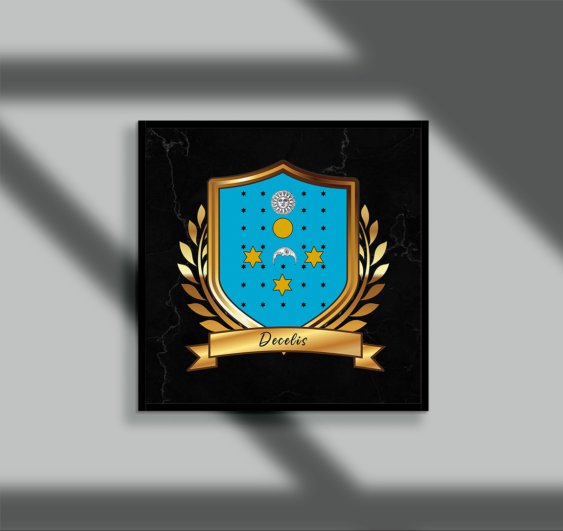 Decelis Surname Shield Prints - Image 2