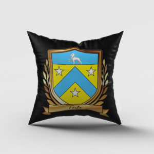 Forte Surname Shield Cushion