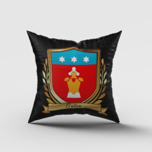 Galea Surname Shield Cushion