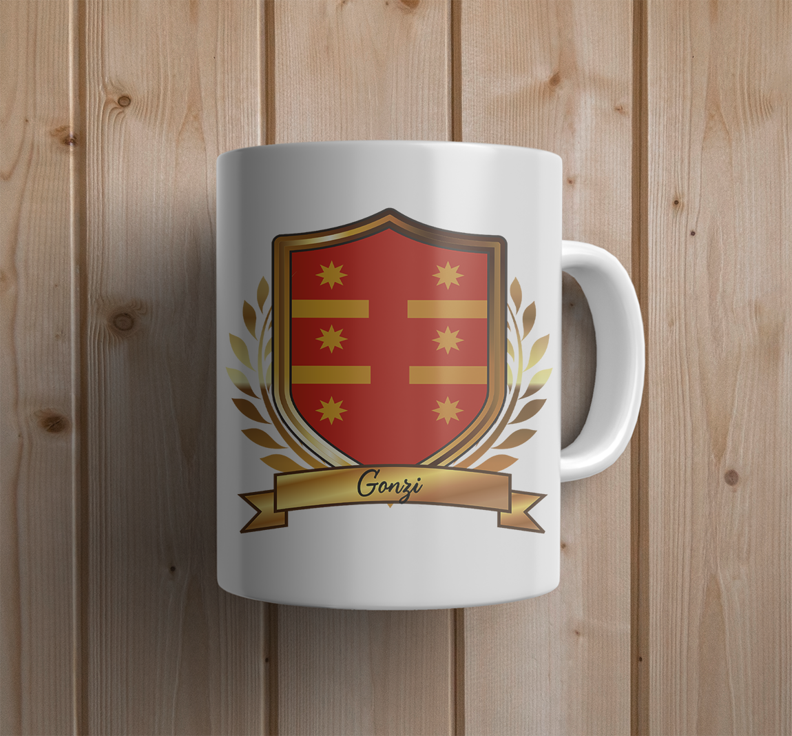 Gonzi Shield Mug