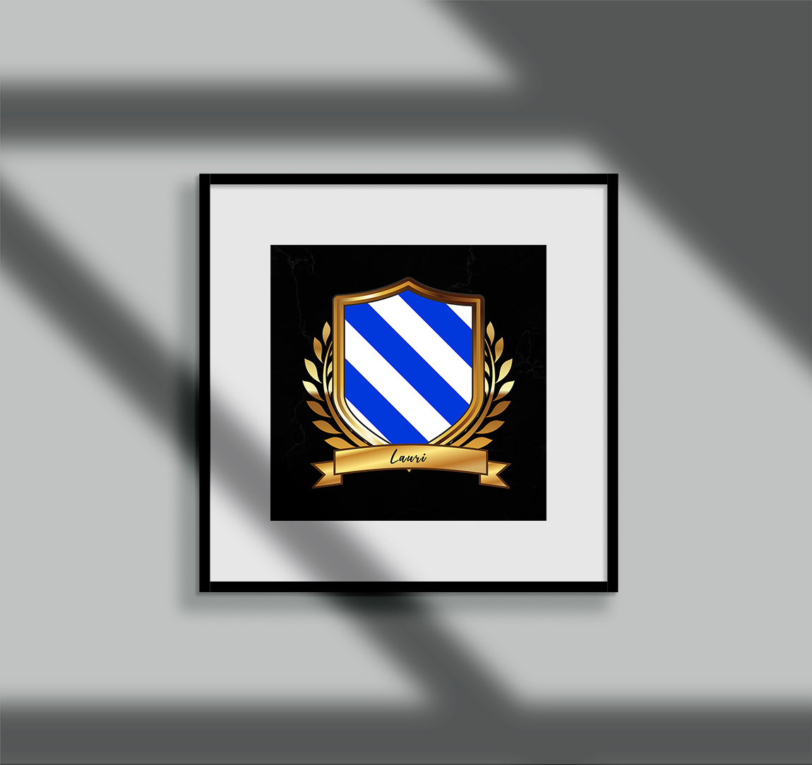 Lauri Surname Shield Prints