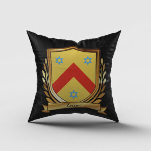 Losco Surname Shield Cushion