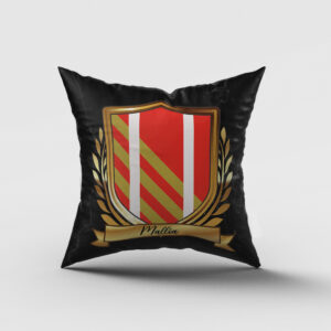 Mallia Surname Shield Cushion