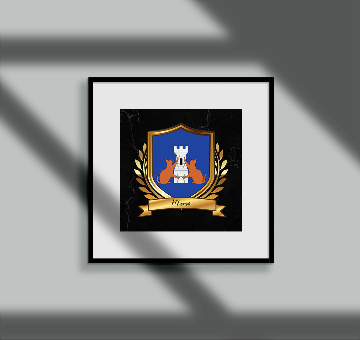 Mamo Surname Shield Prints