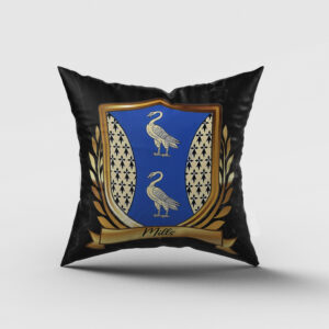 Mills Surname Shield Cushion
