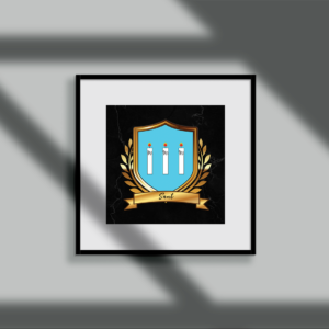 Sant Surname Shield Prints