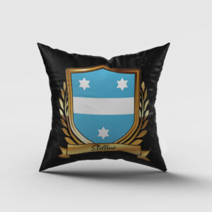 Stellini Surname Shield Cushion