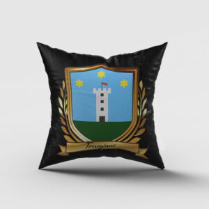 Torregiani Surname Shield Cushion