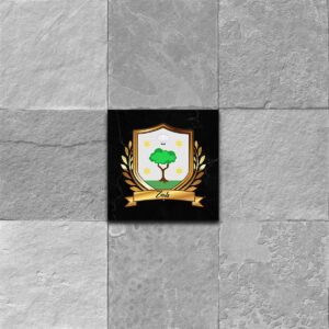 Zarb Coat of Arms Ceramic Tile