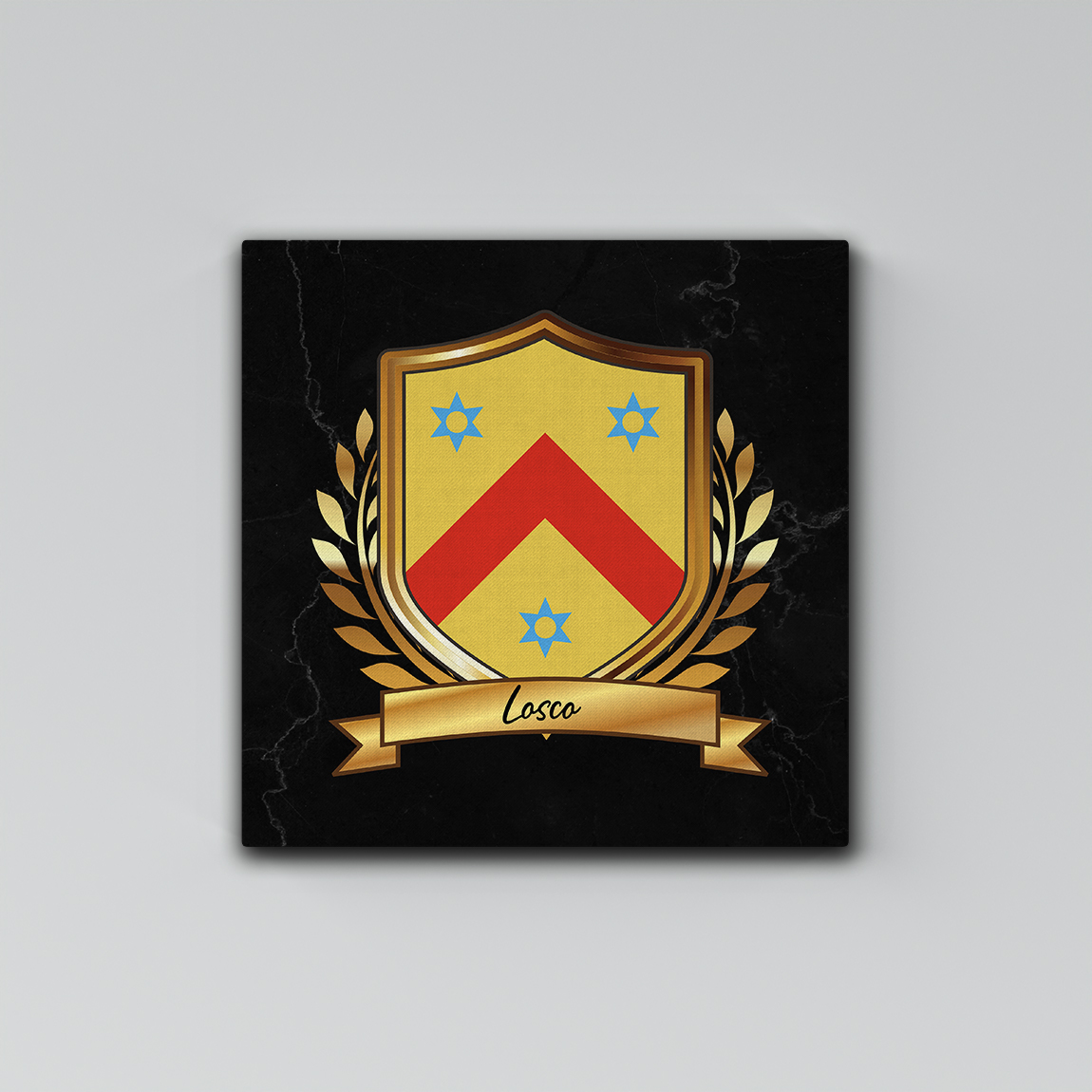 Losco Surname Shield Prints - Image 3