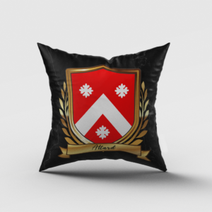 Attard 2 Surname Shield Cushion