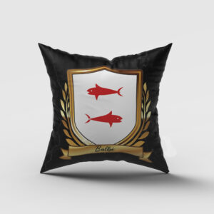 Balbi Surname Shield Cushion