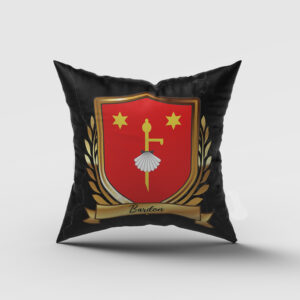 Bardon Surname Shield Cushion