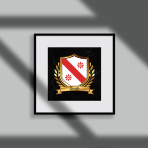 Bonello Surname Shield Prints