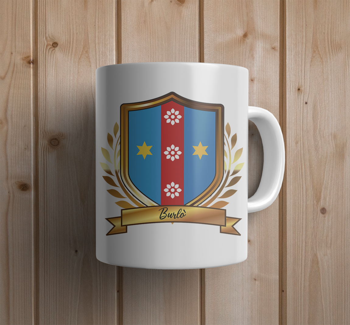 Burlo' Shield Mug
