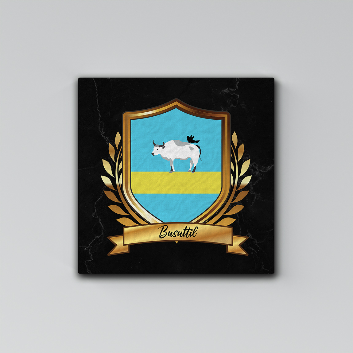 Busuttil Surname Shield Prints - Image 2