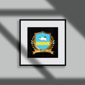 Busuttil Surname Shield Prints