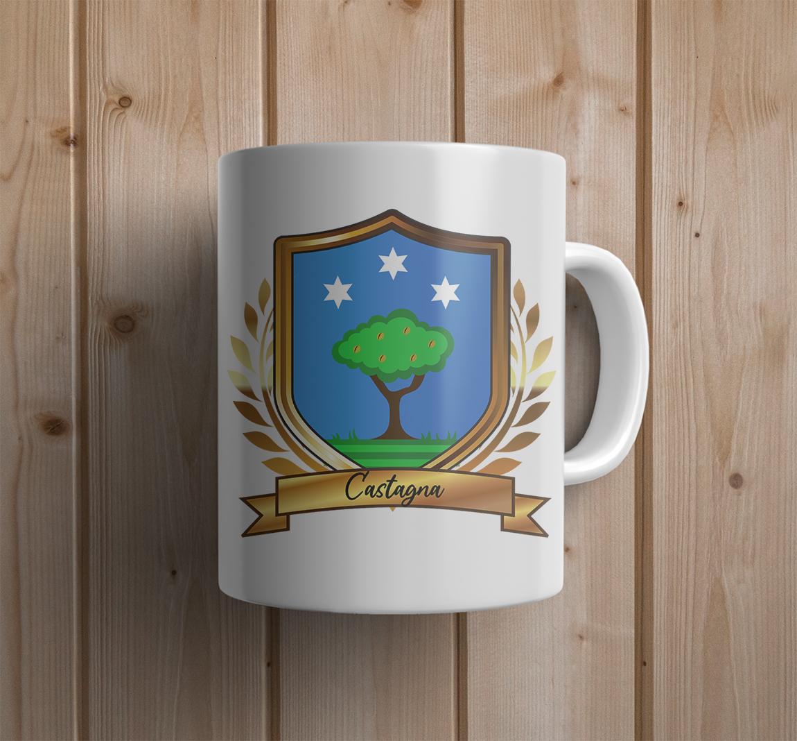 Castagna Shield Mug