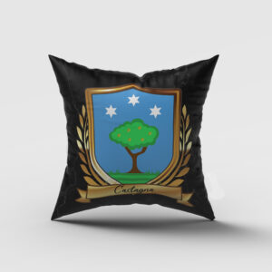 Castagna Surname Shield Cushion
