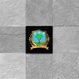 De Bono Coat of Arms Ceramic Tile