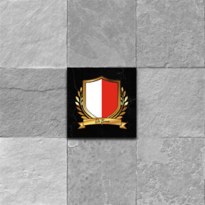 Debono 2 Coat of Arms Ceramic Tile