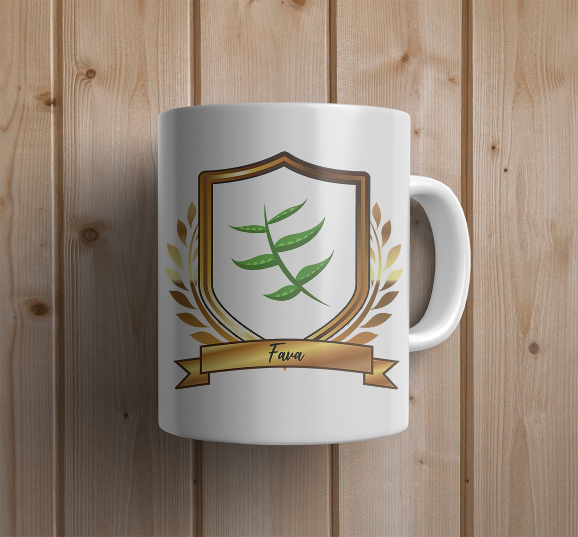 Fava Shield Mug