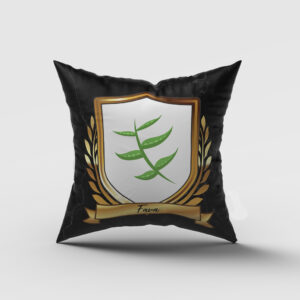 Fava Surname Shield Cushion