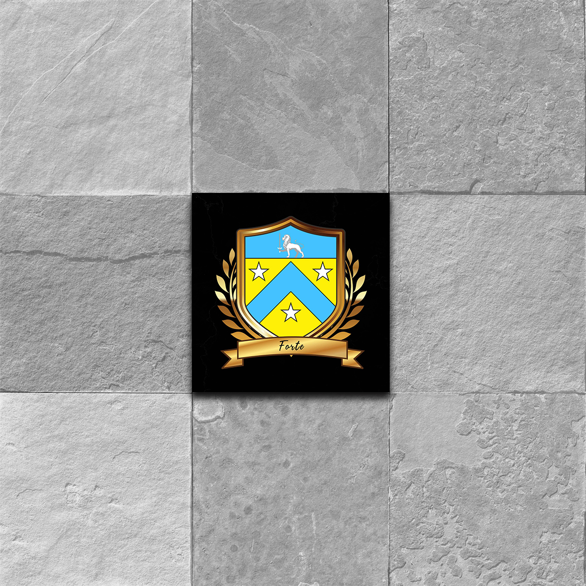 Forte Coat of Arms Ceramic Tile