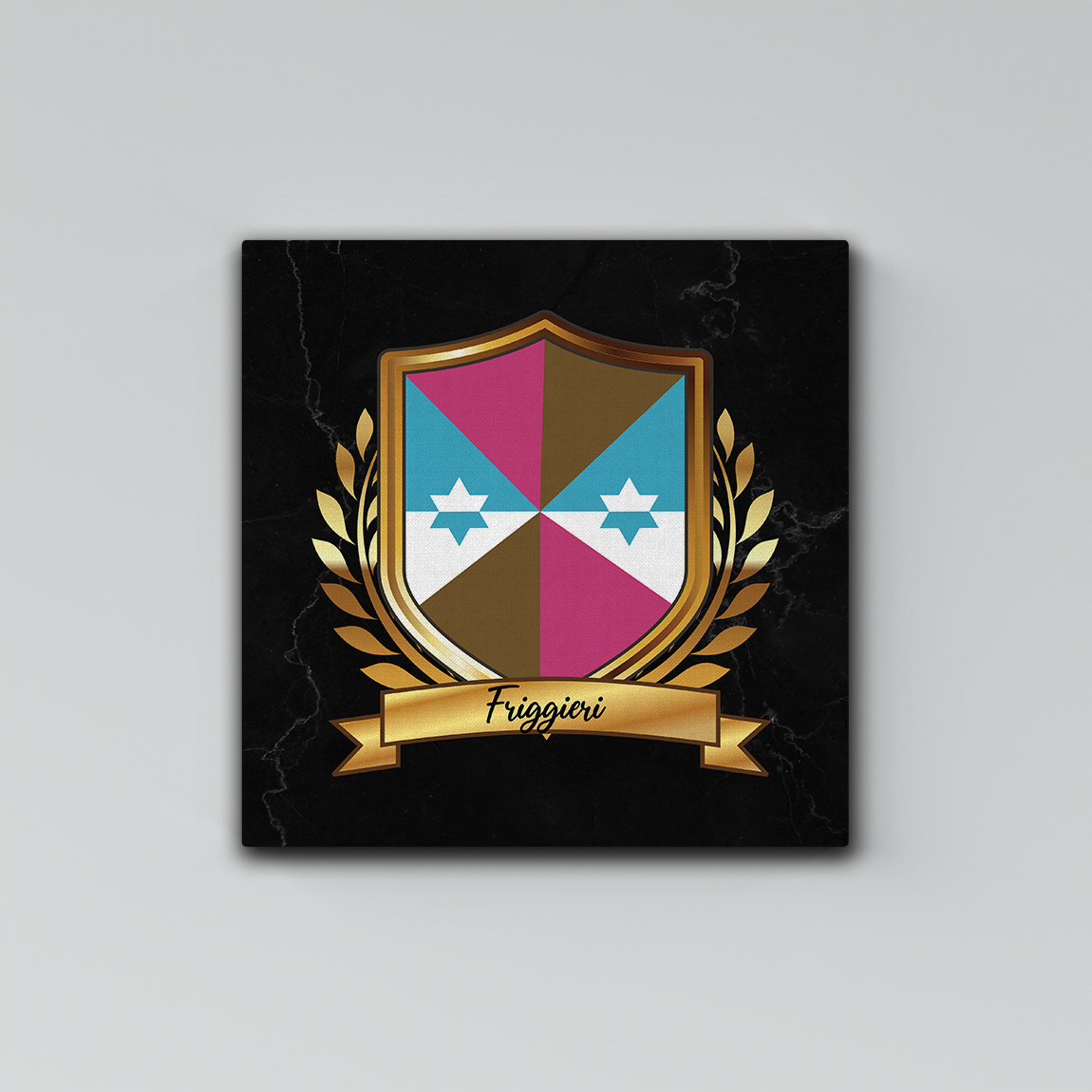 Friggieri Surname Shield Prints - Image 2