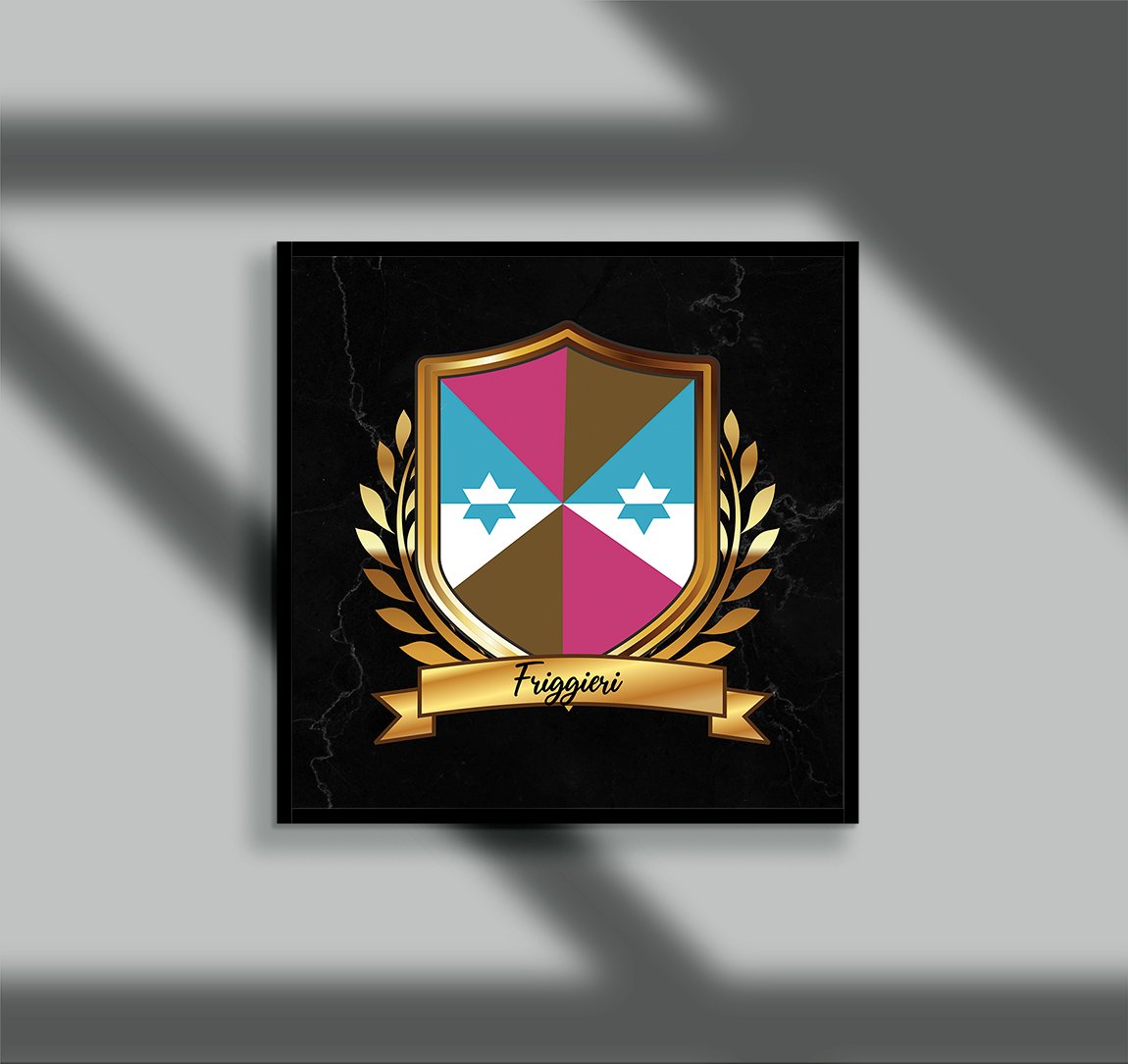 Friggieri Surname Shield Prints - Image 3