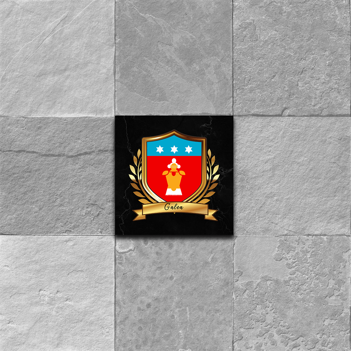 Galea Coat of Arms Ceramic Tile