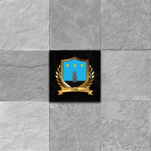 Gatto Coat of Arms Ceramic Tile