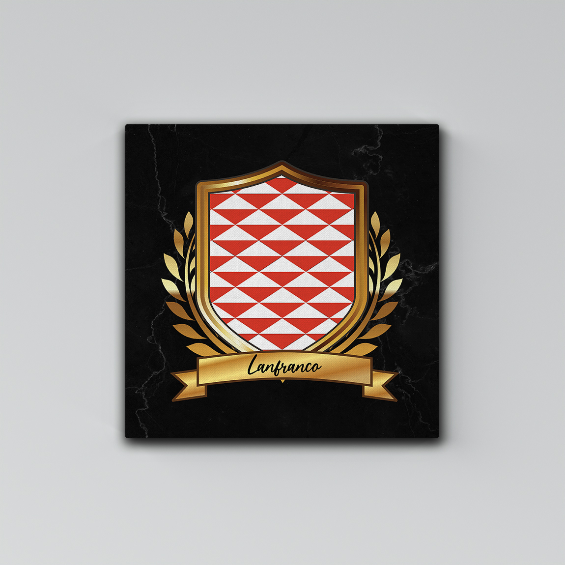 Lanfranco Surname Shield Prints - Image 3
