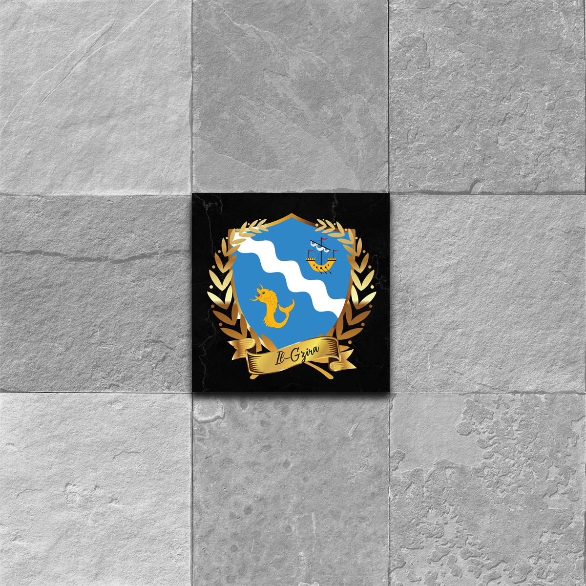 Il-Gzira Coat of Arms - Image 3