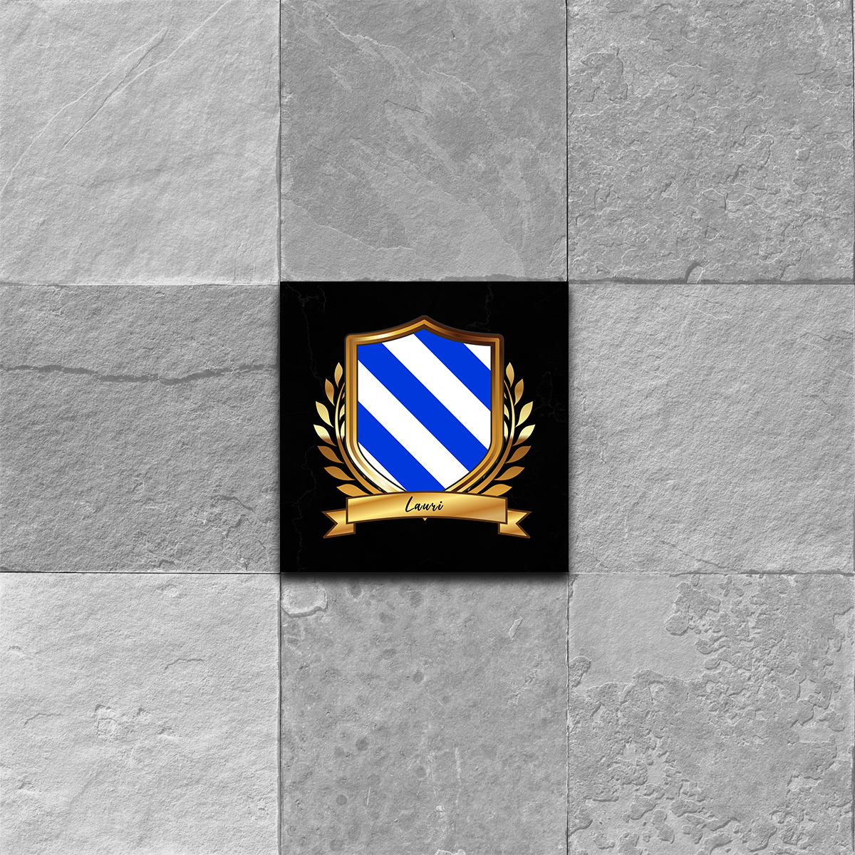 Lauri Coat of Arms Ceramic Tile