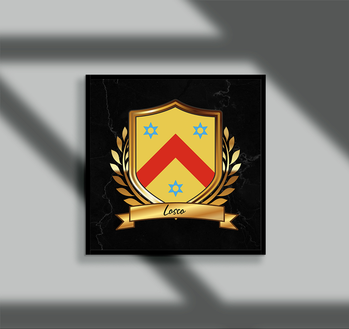Losco Surname Shield Prints - Image 2