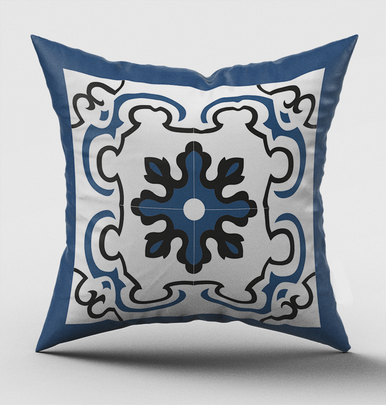 Maltese Tile Cushion Type 16