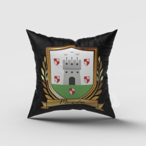 Mompalao Surname Shield Cushion
