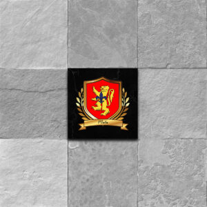 Mula Coat of Arms Ceramic Tile