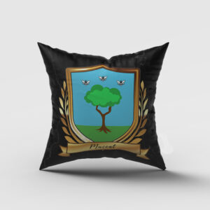 Muscat Surname Shield Cushion