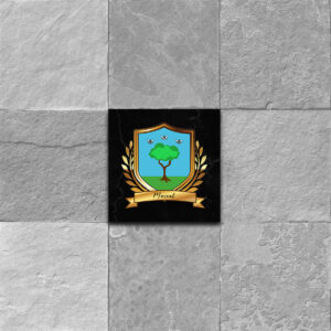 Muscat Coat of Arms Ceramic Tile