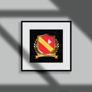 Pullicino Surname Shield Prints