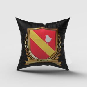 Pullicino Surname Shield Cushion